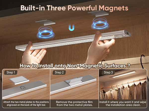 magnetic motion sensor light