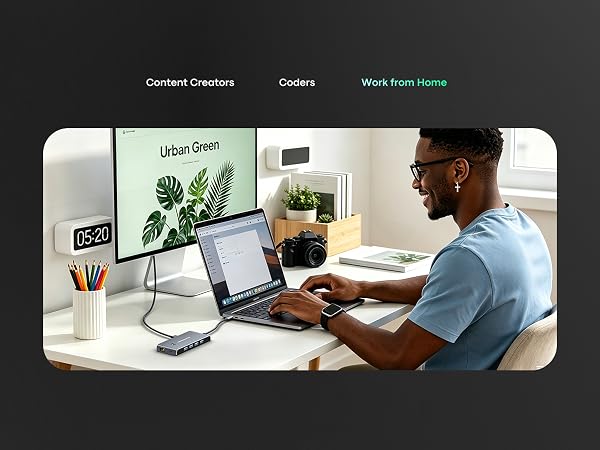 11in1 USBC Hub Triple Display
