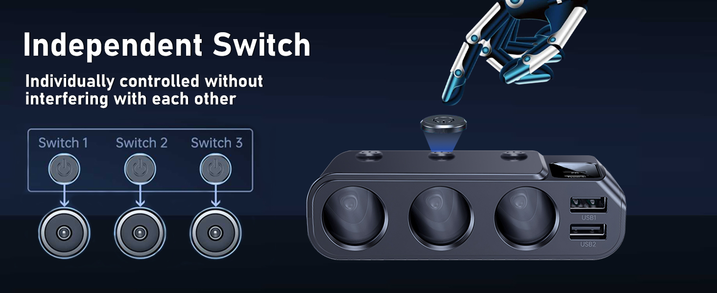 car adapter for plug outlet