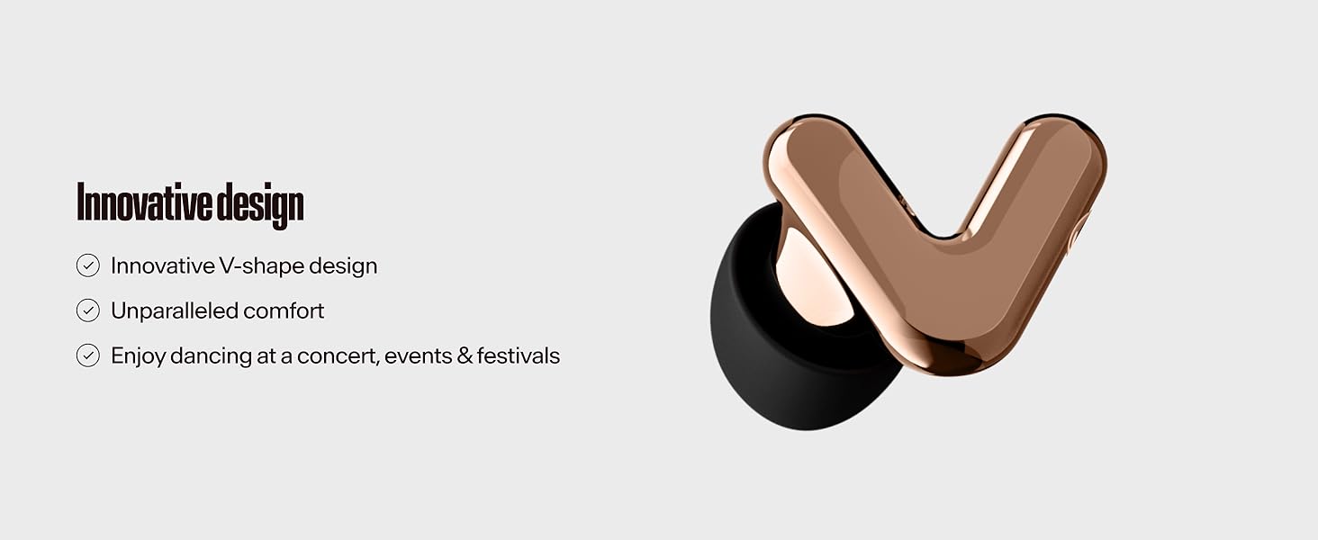 Alpine Tune Rose Gold Ear Plugs