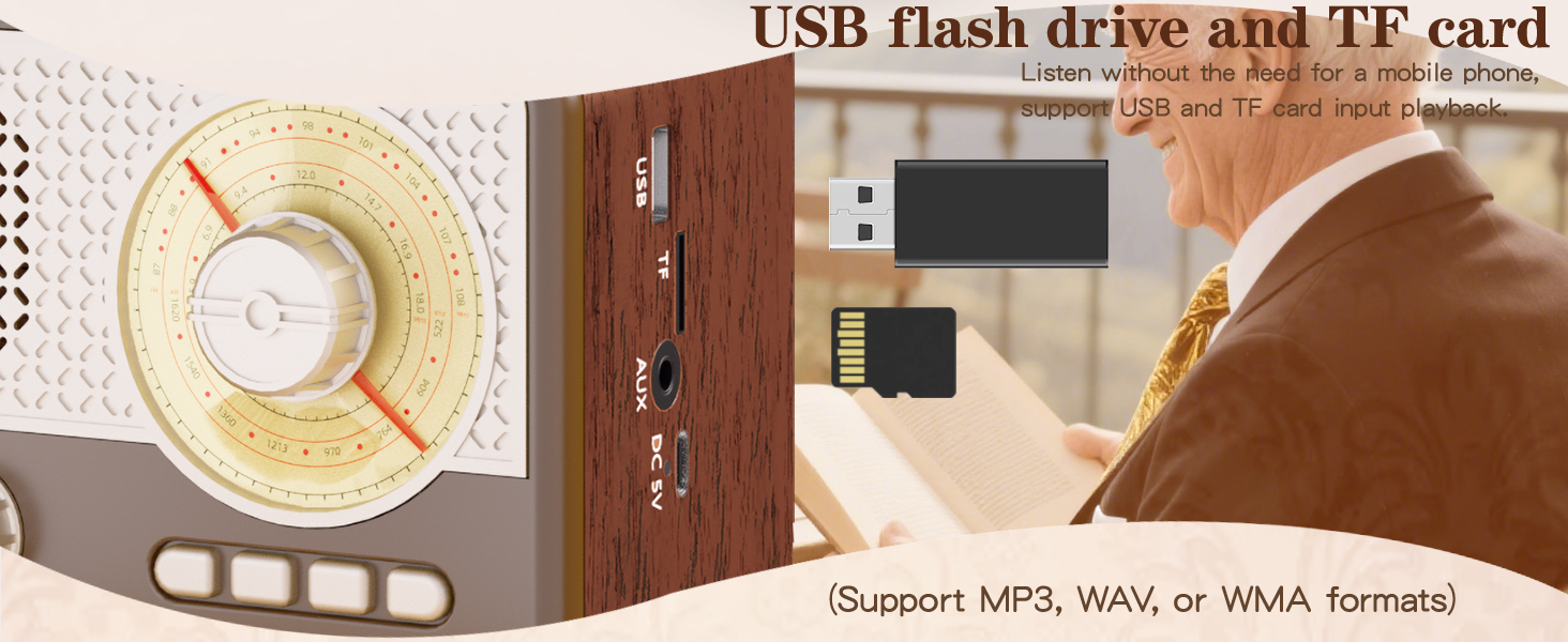 speaker vintage retro speakers bluetooth wireless radio solar radio retro radio small radio portable