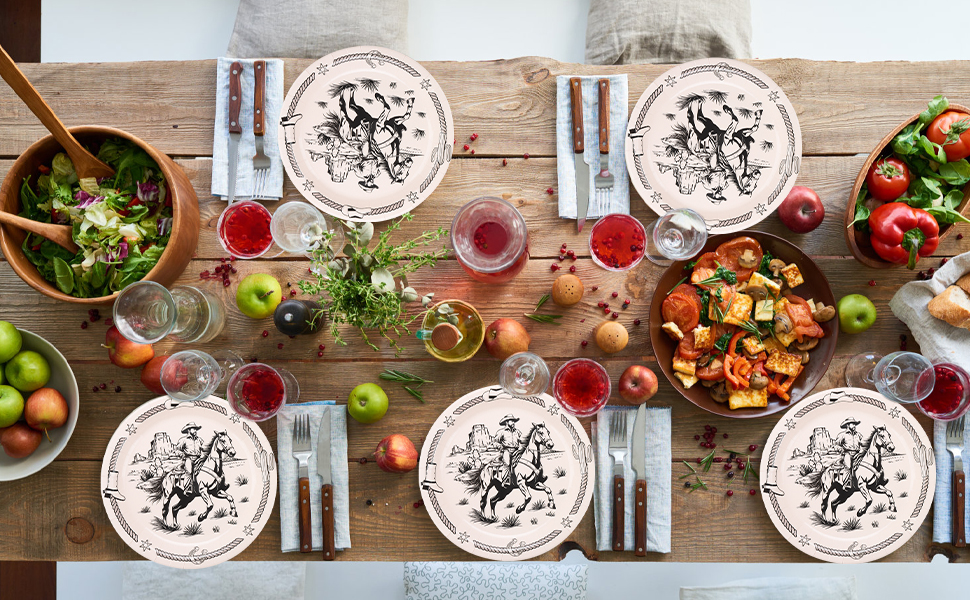 cowboy party decorations