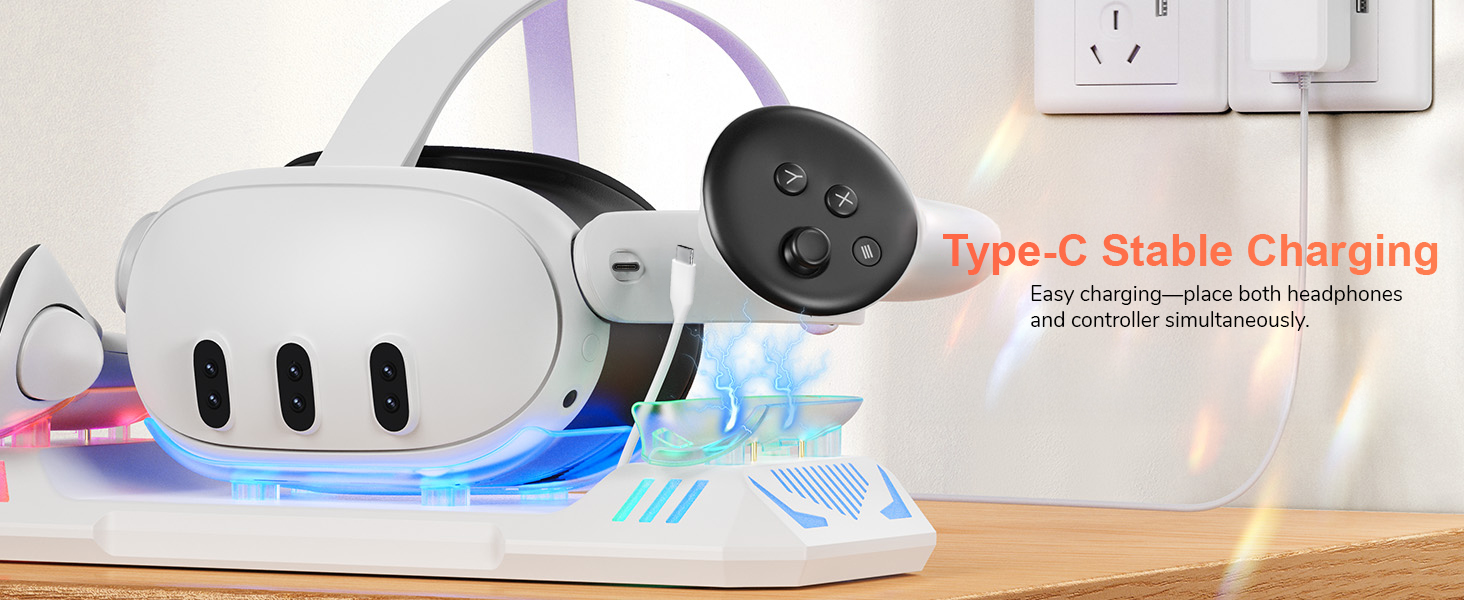 meta quest 3 charging dock