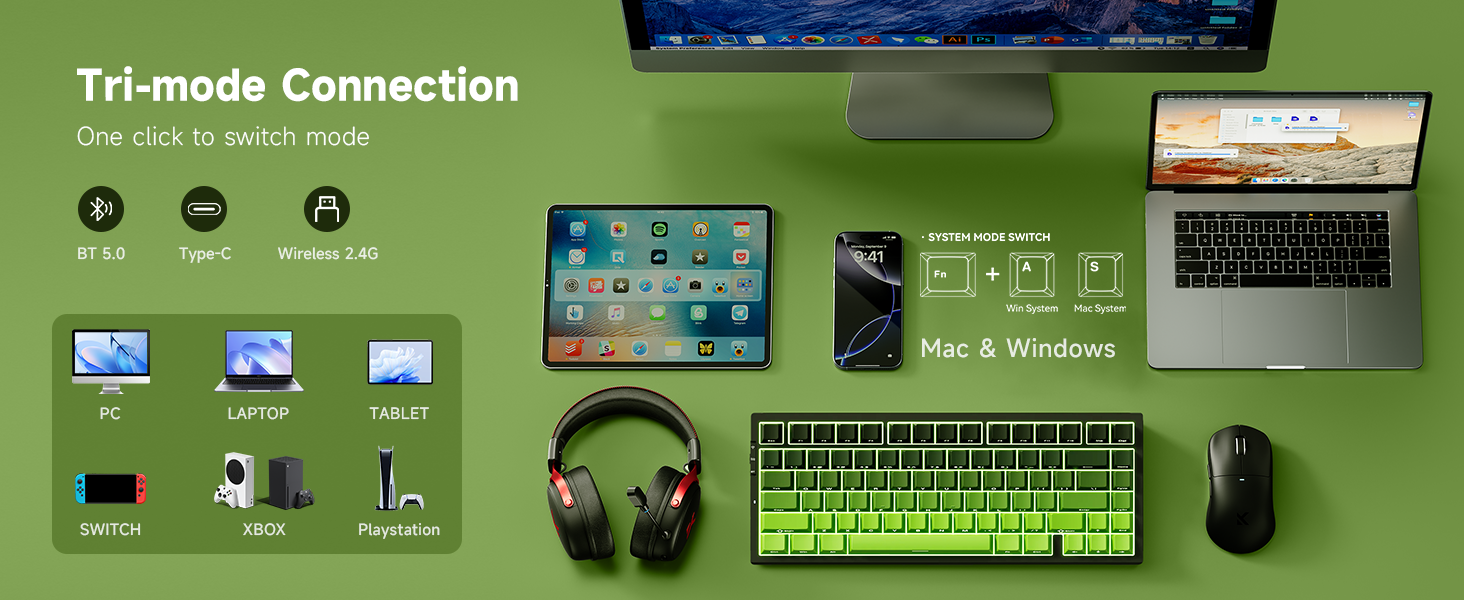 gaming keyboard, mechanical keyboard, creamy keyboard, wireless gaming keyboard,keyboard gaming