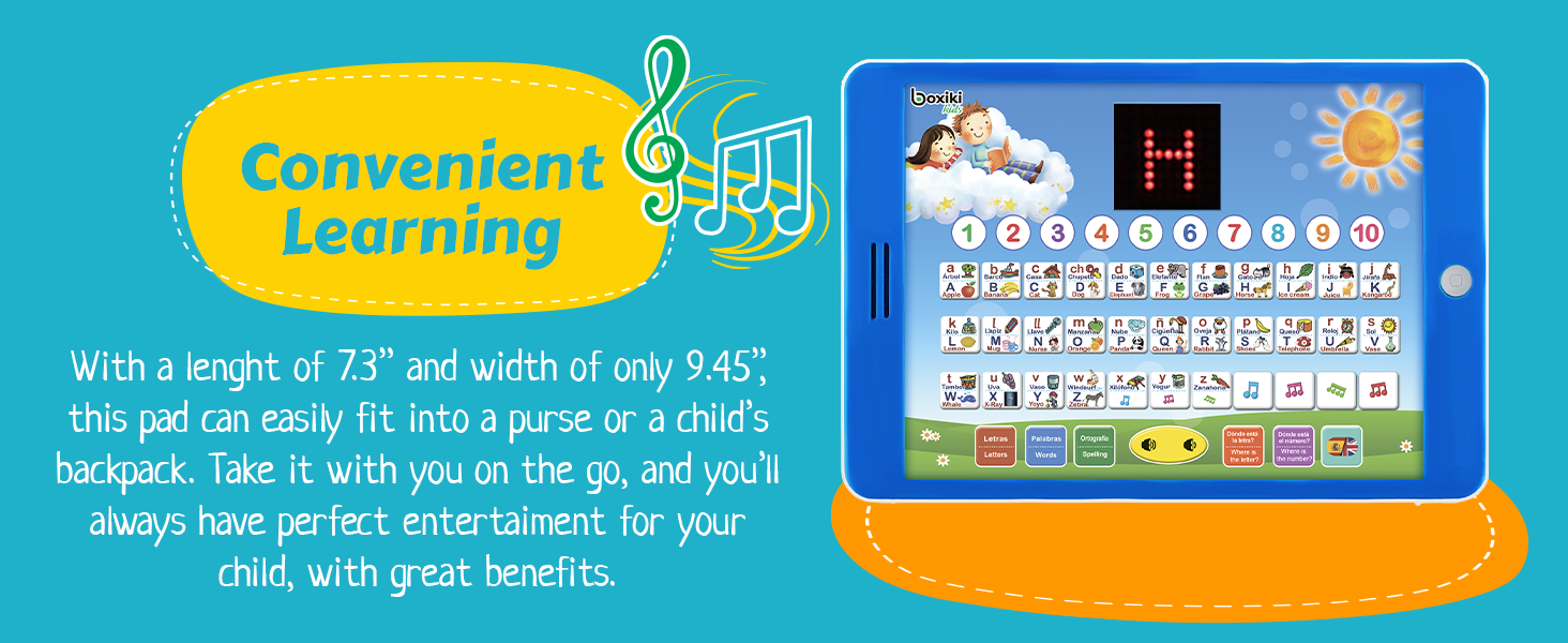 learning tablet for toddlers