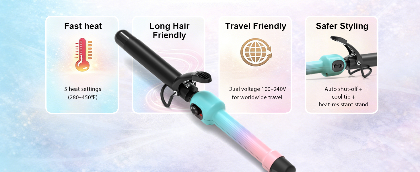 1 inch curling iron