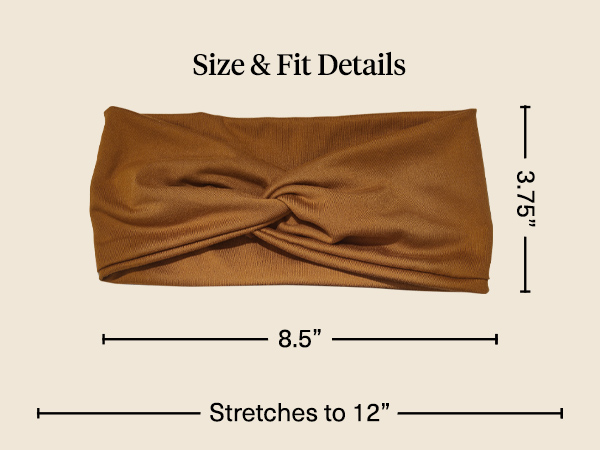 Kitsch Wide Headbands for Women Non Slip - Running Headbands for Girls