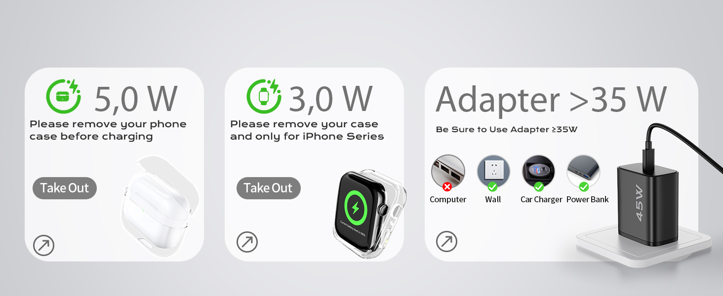 iphone wireless charger fast charging