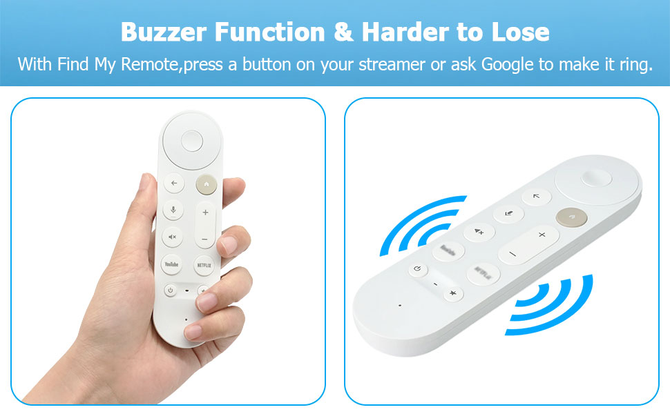 Replacement Remote for Google TV Streamer