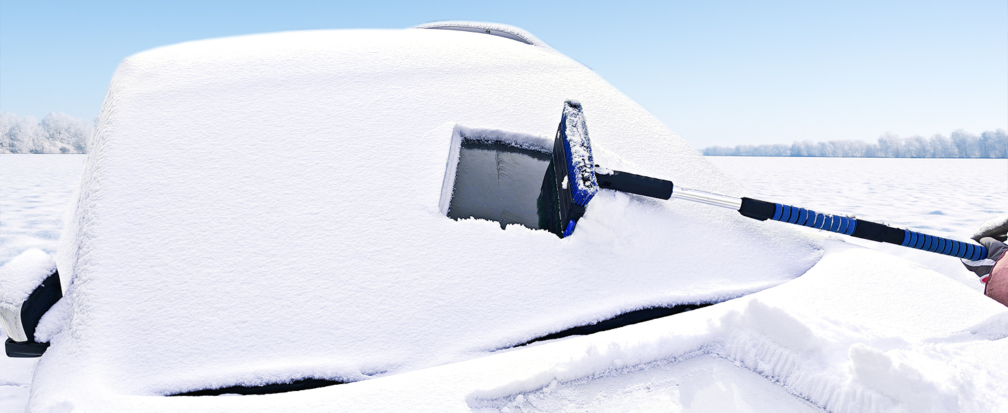 snow brush snow broom ice scraper