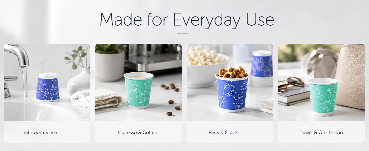 3oz paper cups for party