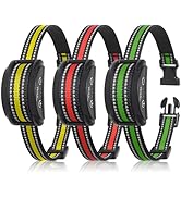 PetJoy Dog Bark Collar for Small Dogs 5-15 lbs, Bark Collar 3 Pack with 5 Adjustable Levels of Se...