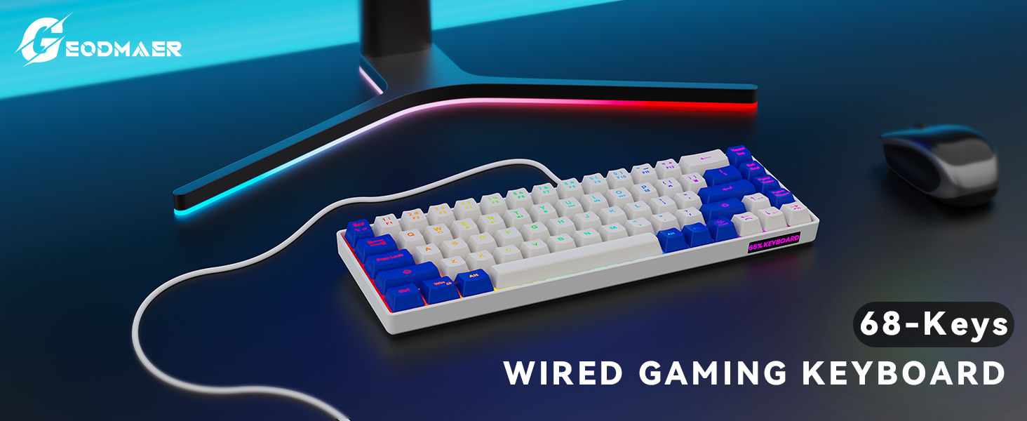 wired gaming keyboard