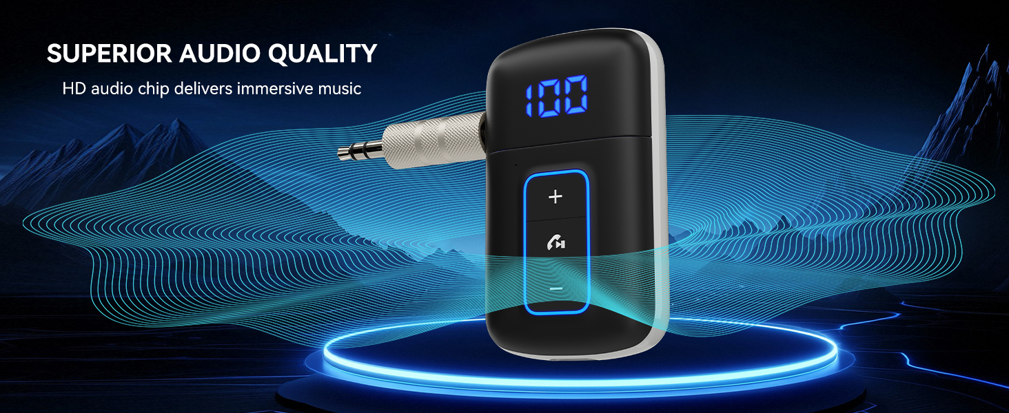 SUPERIOR AUDIO QUALITY