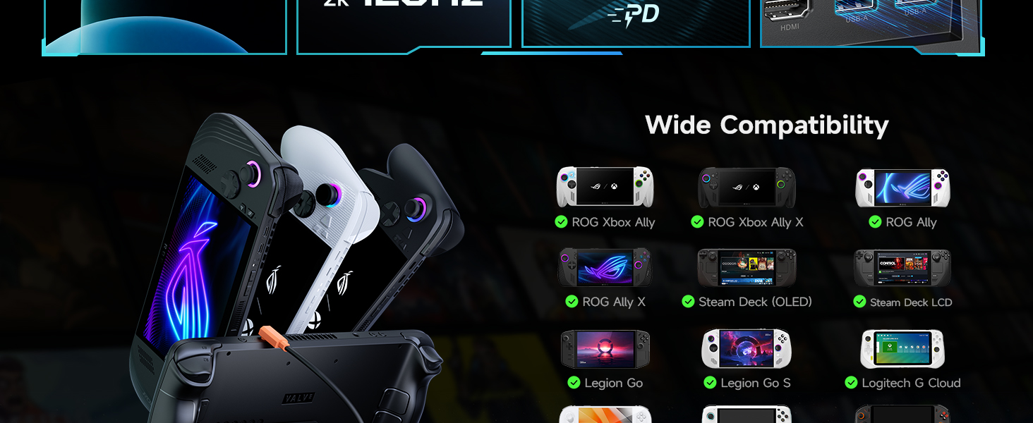 BEST ROG XBOX ALLY X DOCK MUST HAVE FOR STEAM DECK DOCKING STATION