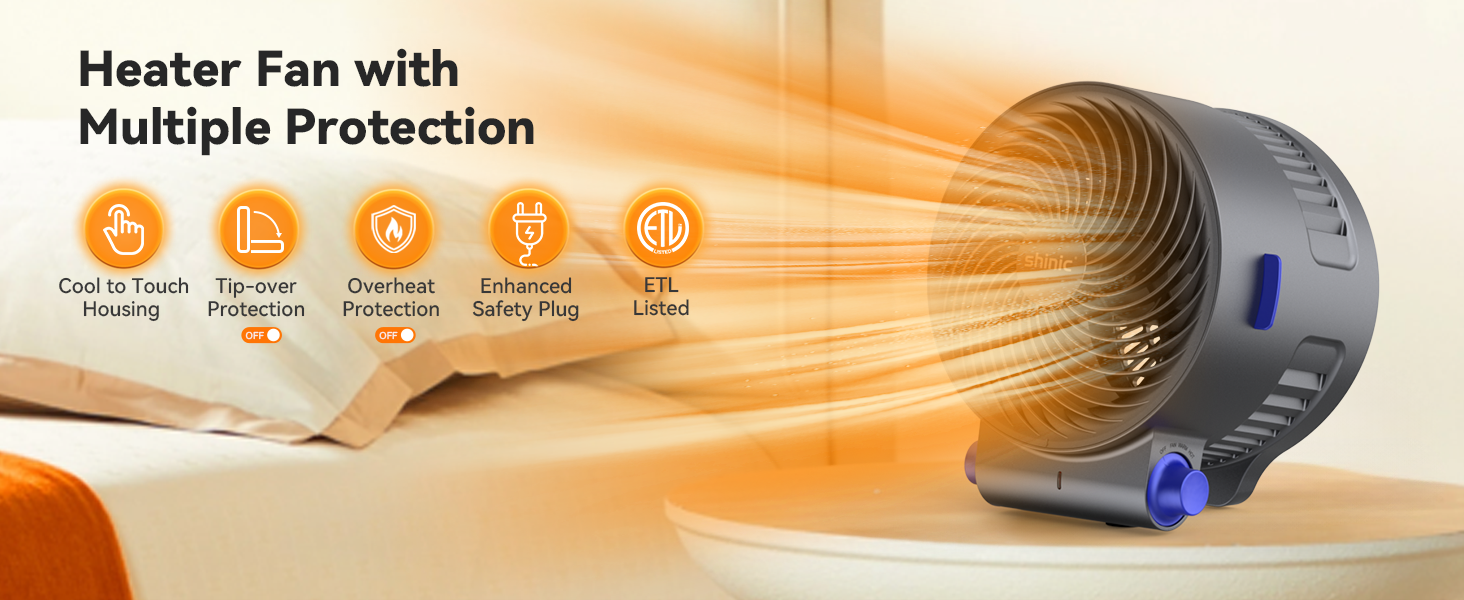 heater fan combo for indoor use