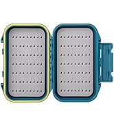 SF Fly Fishing Box Small Waterproof Double Sided Pocket Floatable Ice Fishing Jig Head