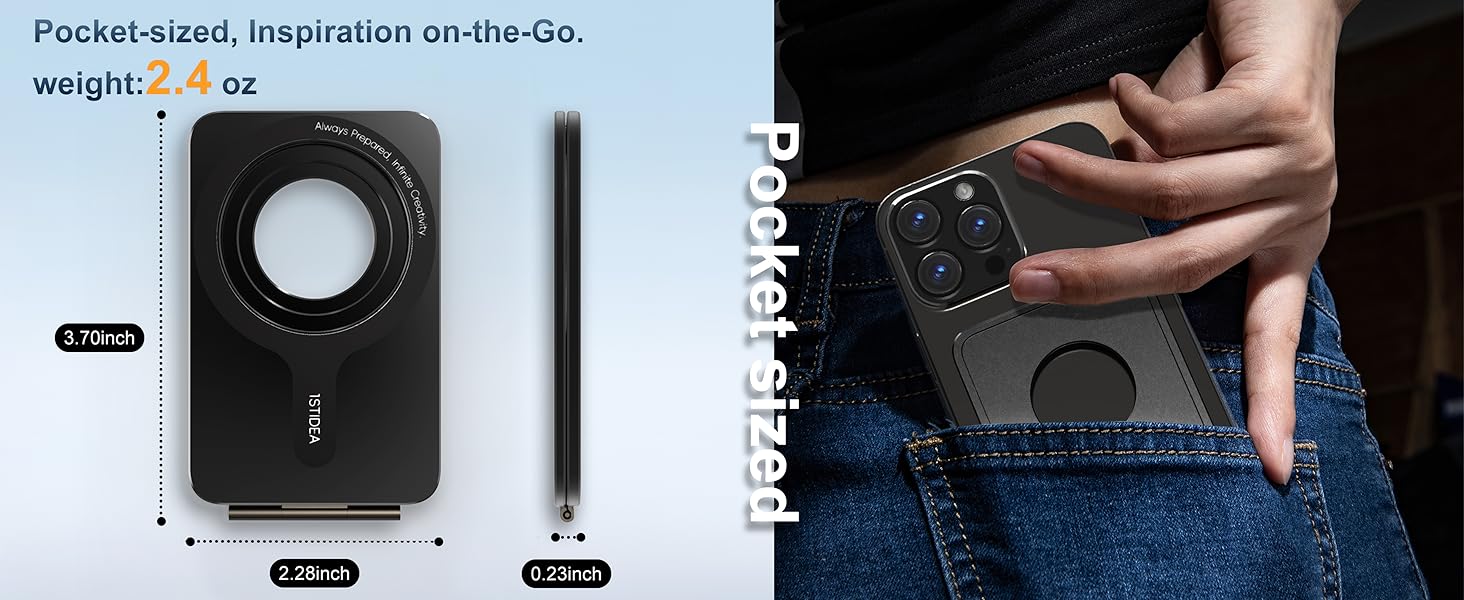 Aluminum alloy phone stand portable phone stand