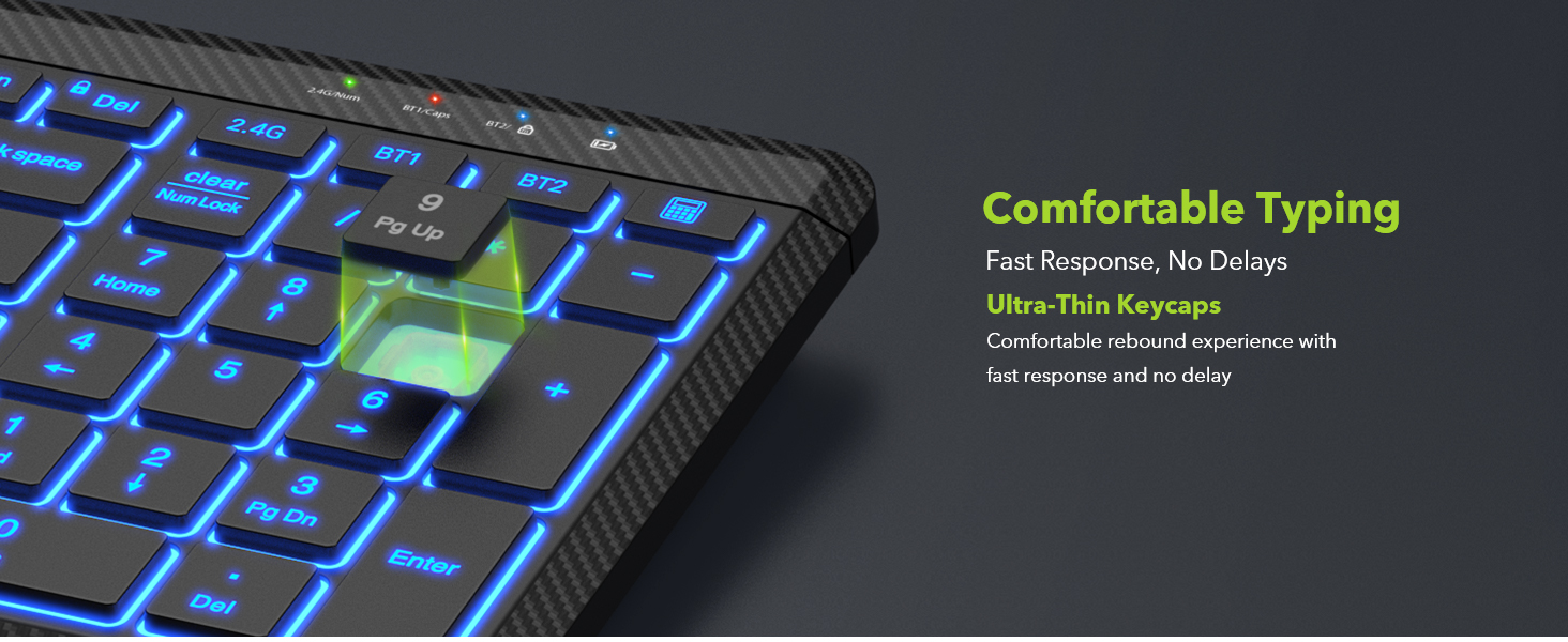 Wireless Keyboard and Mouse Bluetooth