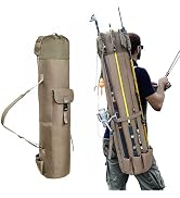 Wowelife Fishing Rod Carrier Fishing Reel Organizer Pole Storage Bag for Fishing and Traveling,A ...