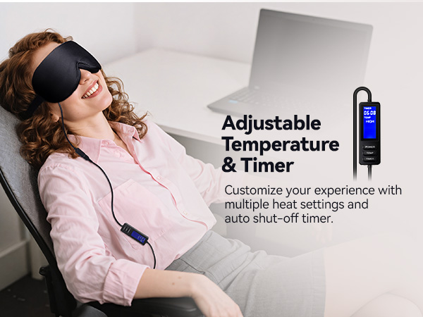 heated eye mask