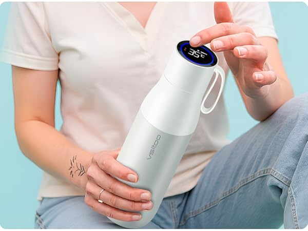 Self-Cleaning Smart Water Bottle