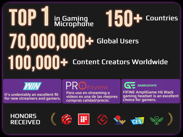 fifine a6v gaming microphone