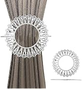 Faotup Plastic Curtain Buckle Curtain Drapery Holdbacks for Window Decoration Round Curtain Tieba...