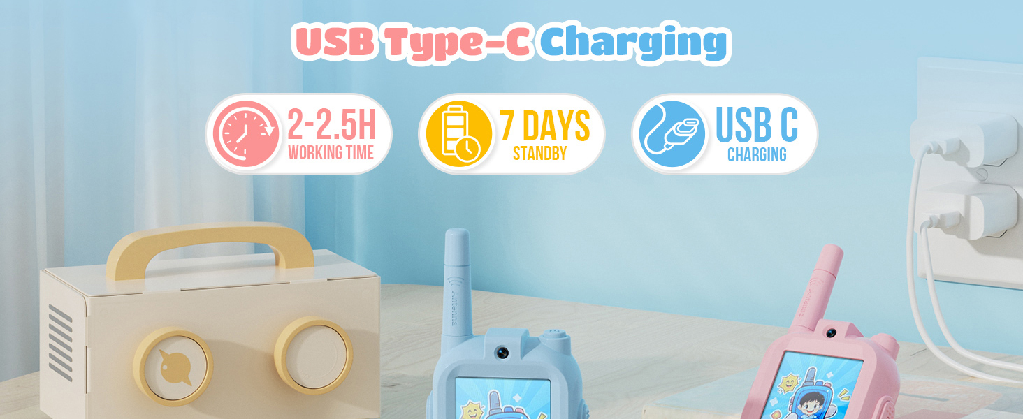 Video Walkie Talkies for Kids