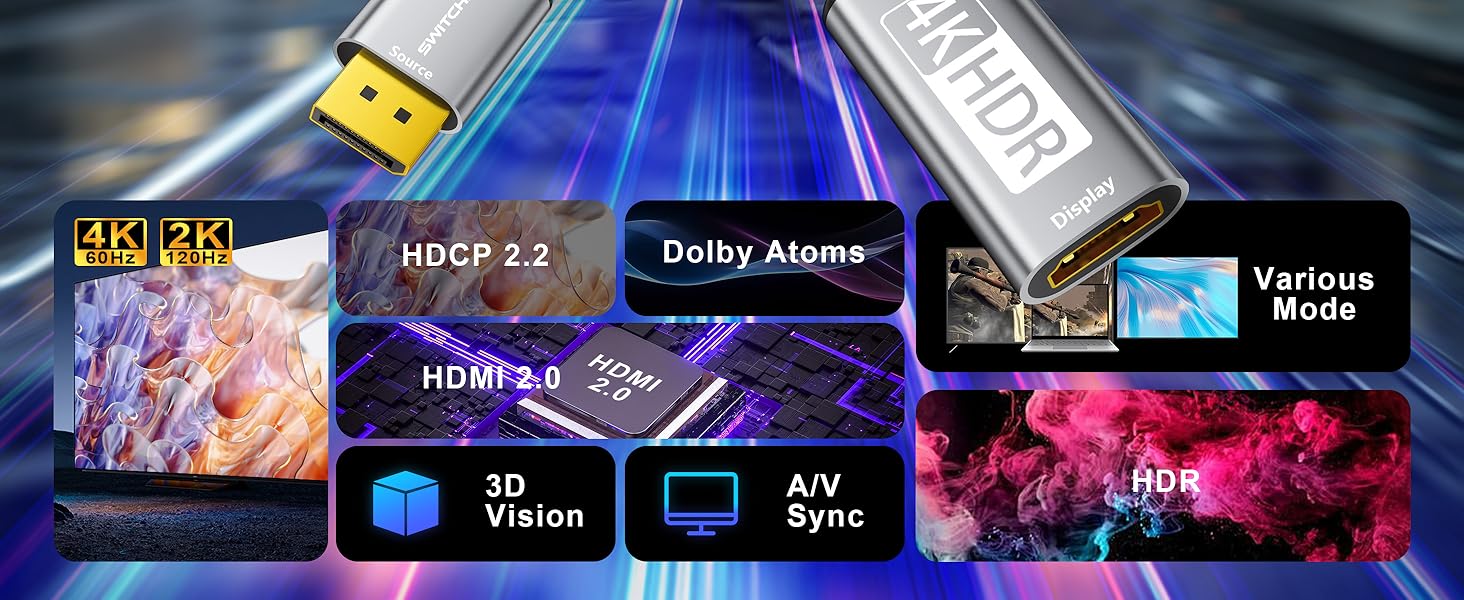 displayport to hdmi 2.0 adapter