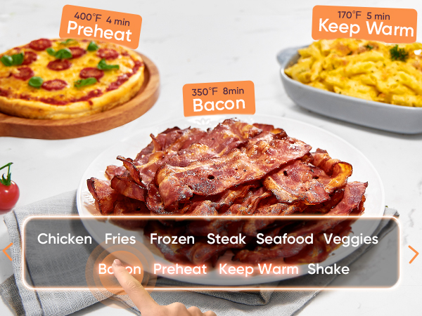 versatility with one touch