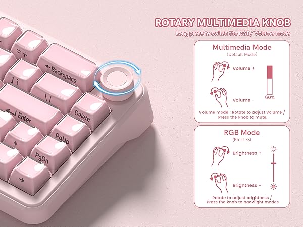 ROTARY MULTIMEDIA KNOB