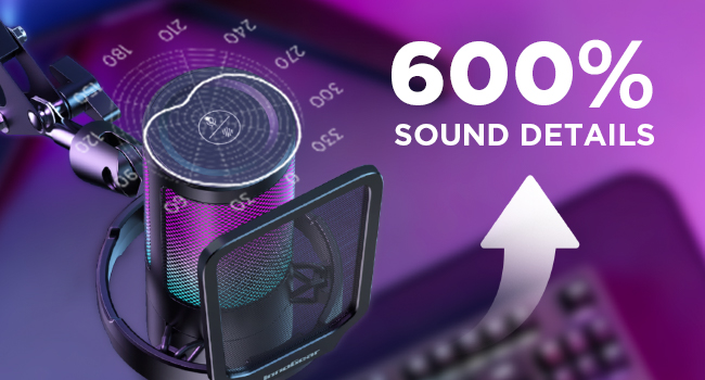 gaming microphone stand