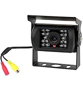 Backup Camera, Reversing Camera, Waterproof Night Vision Wide View Angle Rear View Camera with RC...