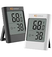 Humidity Gauge, 2 Pack Indoor Thermometer for Home Digital Hygrometer Room Thermometer and Humidi...