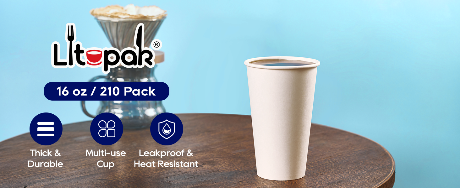 16 oz paper cups