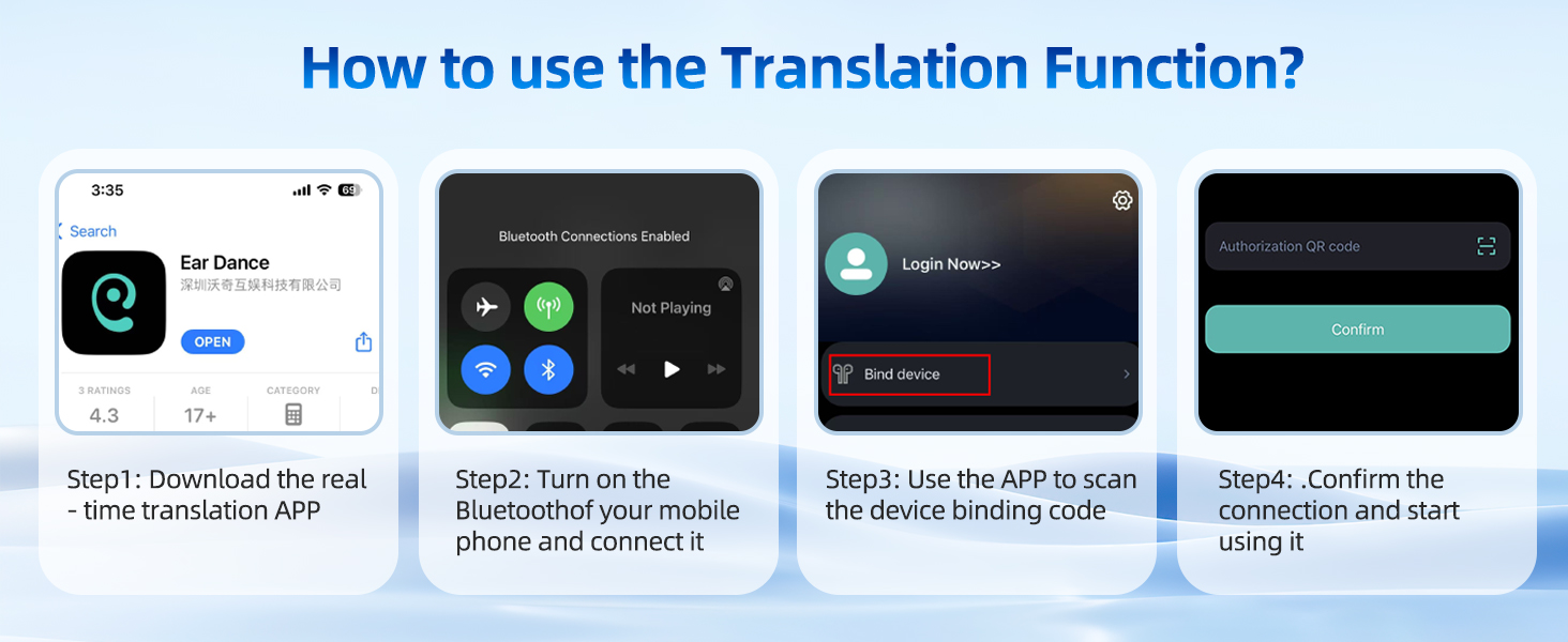 Ai Smart Translation Glasses for Men and Women with Chat GPT Bluetooth Glasses Music Playback