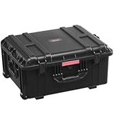 VEVOR Weatherproof Hard Case, Heavy Duty Protective Dry Box Case with Pre-Cut Foam, Wheels &amp; Retr...
