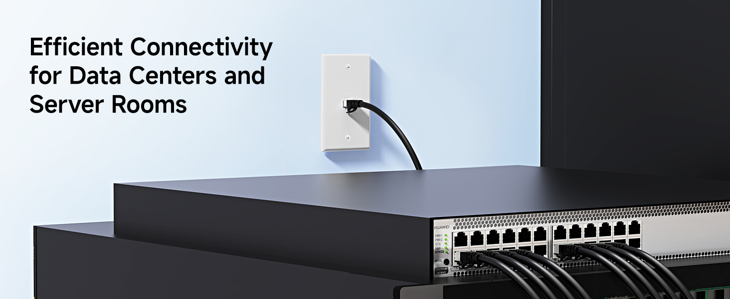 Low Profile 2-Port Keystone Jack Wall Plate