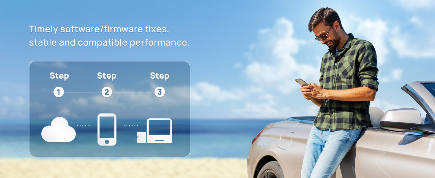 Timely software/firmware fixes, stable and compatible performance