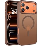BENTOBEN Magnetic for iPhone 17 Pro Case 6.3" 2025, [Compatible with Magsafe] Slim Cute Matte Tra...