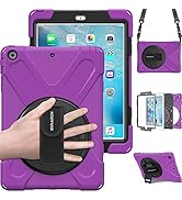 BRAECN for iPad Air 1 [Hybrid Shockproof] Rugged Triple-Layer Shock-Resistant Drop Proof Defender...