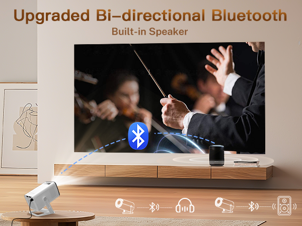 bluetooth projector