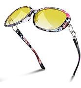 Sunier Sunglasses Womens Polarized Trendy Oversized Sun Glasses Fashion Ladies Shades 100% UV400 ...