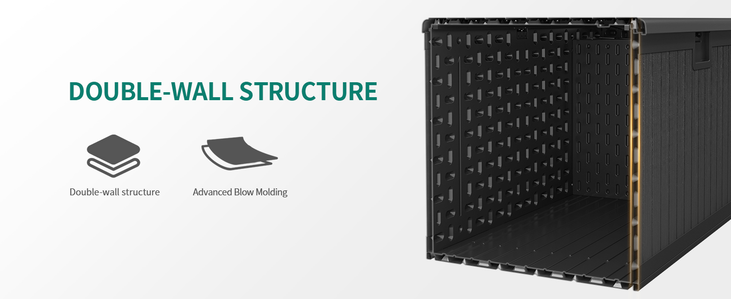 120 gallon storage box