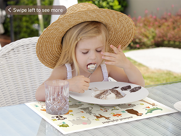 Disposable placemats