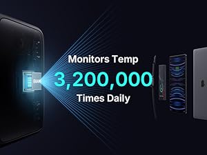 Monitors Charging Temp