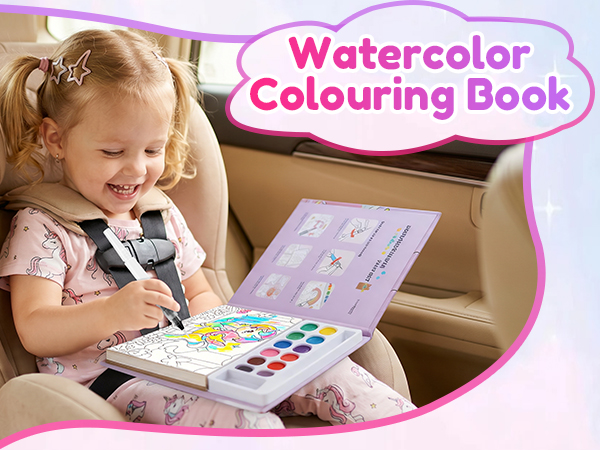 CMTOOP Paint with Water Coloring Books for Kids