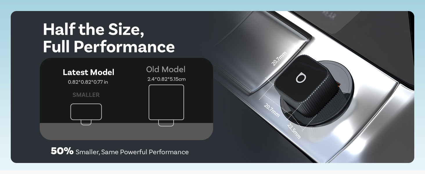 OTTOCAST Mini Cube 3.0, 2026 Upgrade 2in1 Wireless CarPlay &amp;amp; Android Auto Adapter