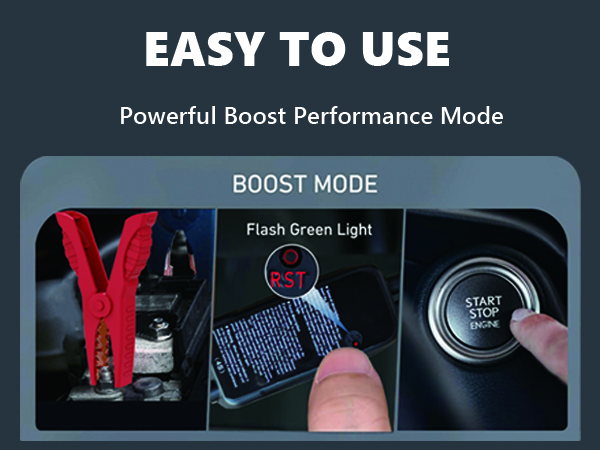 Powerful Boost Performance Mode,EASY TO USE Automatically Detect Voltage and enter correct Mode
